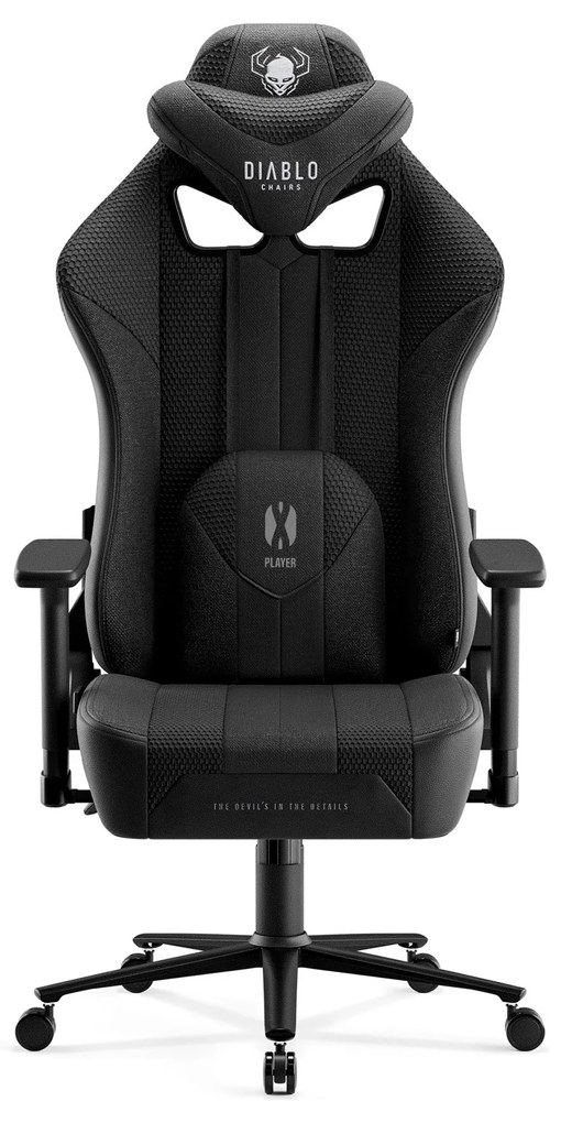 Sedia da gaming Diablo X-Player 2.0 in materiale Normal Size: Nero