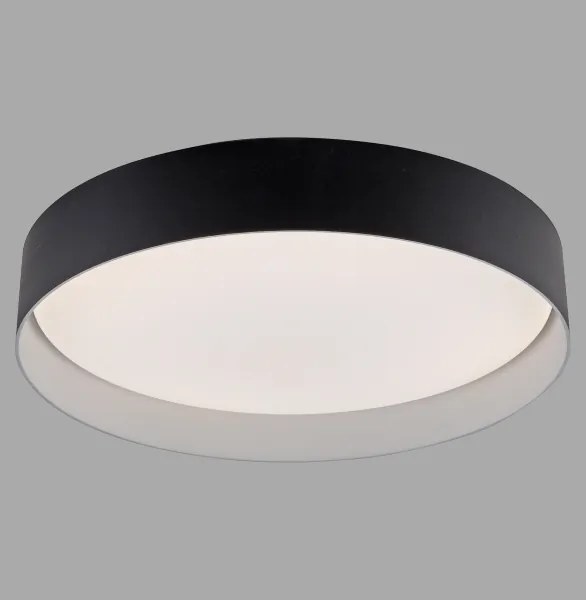 Schöner Wohnen 14594-18 - Plafoniera LED dimmerabile TAVOLI LED/20W/230V nero + telecomando