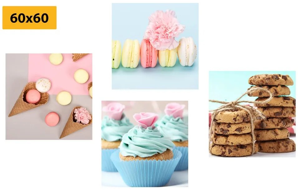 Set di quadri – Dolce tentazione