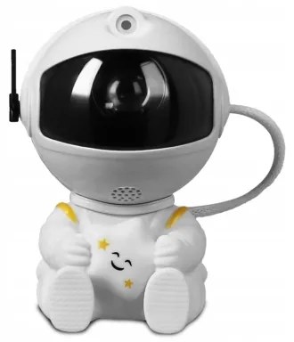Proiettore LED RGB LED/5W/5V a forma di astronauta + telecomando