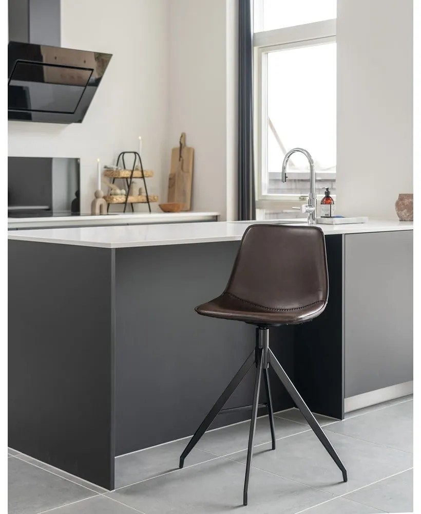 Sgabelli da bar marrone scuro in set di 2 84 cm Monaco - House Nordic