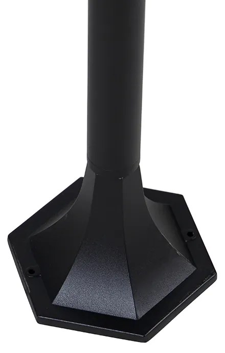 Lanterna da terra da esterno nera 120 cm IP44 - Havana