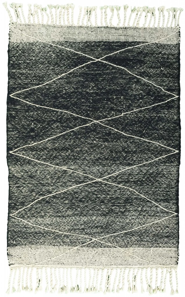 Kilim Tappeto persiano 110x150 Nero (Iran) Tessuto A Mano