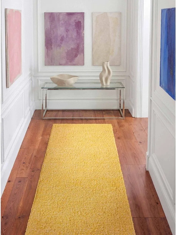 Passatoia gialla tessuta a mano 80x200 cm Notting Hill Portobello – Ted Baker