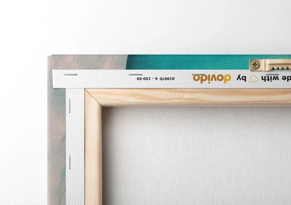 Quadro su tela – Astrazione del fondale marino