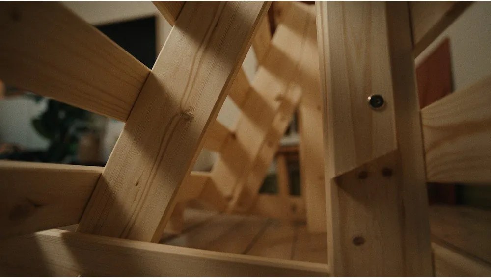 Divano letto marrone 140 cm Roots - Karup Design