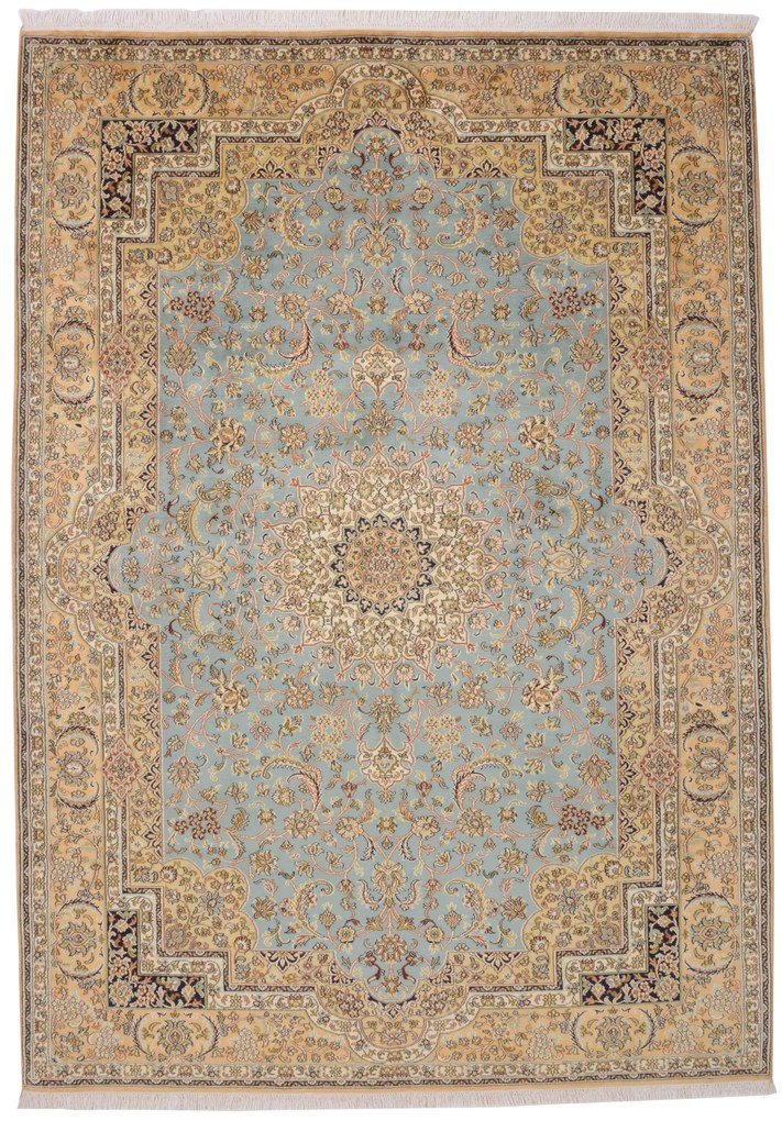 Cashmere Silk Tappeto orientale 170x240 (Indian) Annodato A Mano