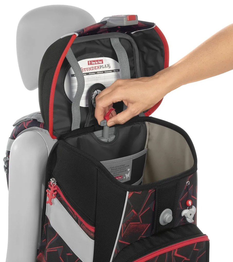 Zaino scuola Step by Step SPACE, Ninja Yuma - set 5 pezzi