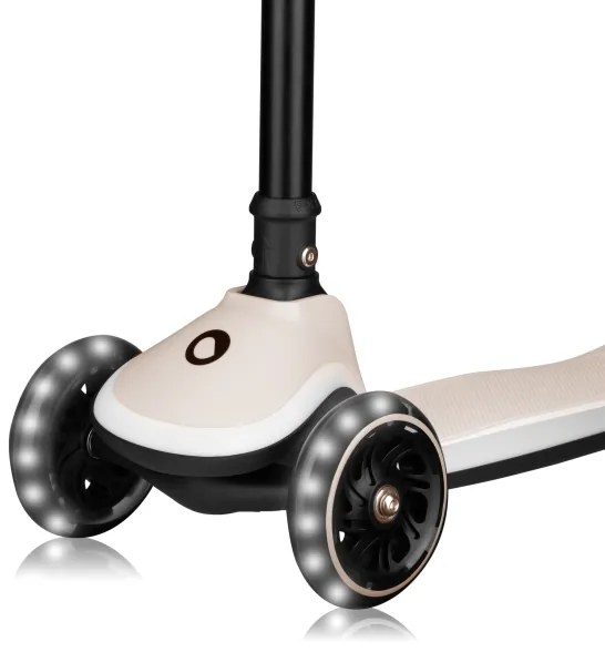Lionelo - Monopattino per bambini MEY 3xAAA beige sabbia