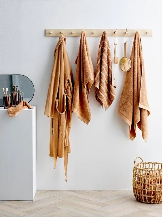 Accappatoio arancio-marrone taglia L/XL Cosy - Södahl