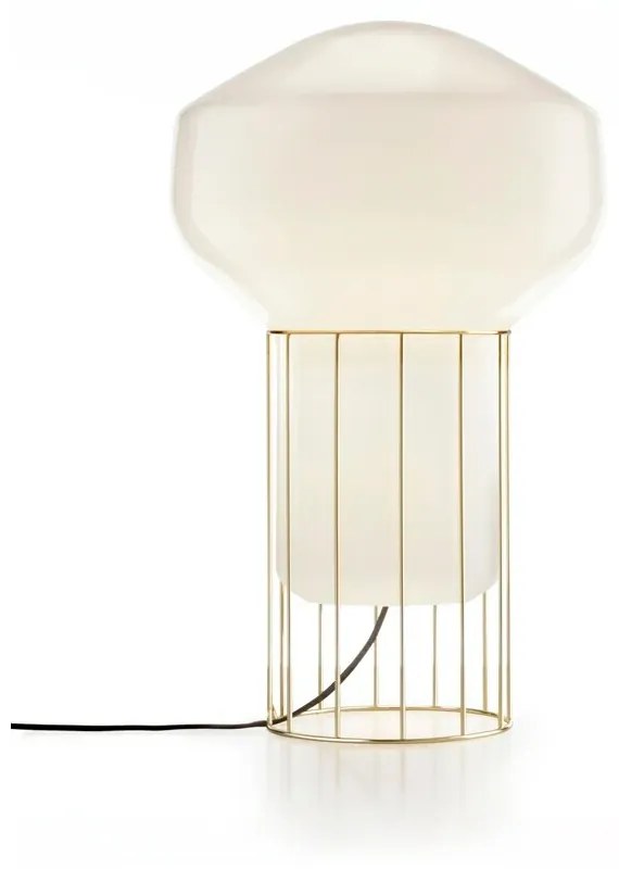 Fabbian - Aérostat Lampada da Tavolo Grande Ottone Fabbian