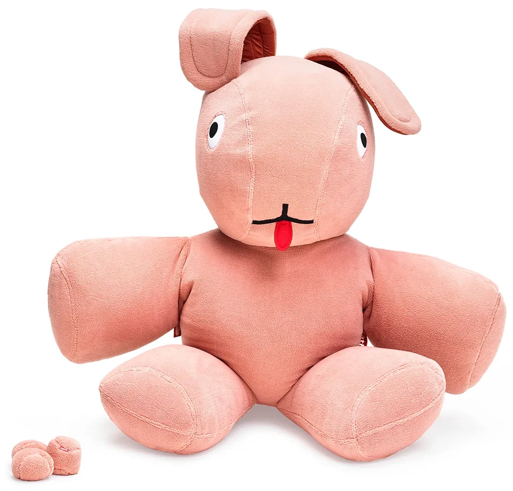 Fatboy Co9 XS Teddy Coniglio di peluche, Pink