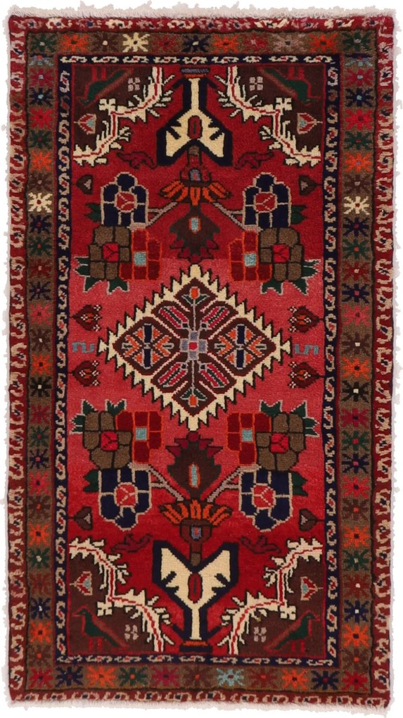 Hamedan Tappeto 120x70 (Iran) Annodato A Mano