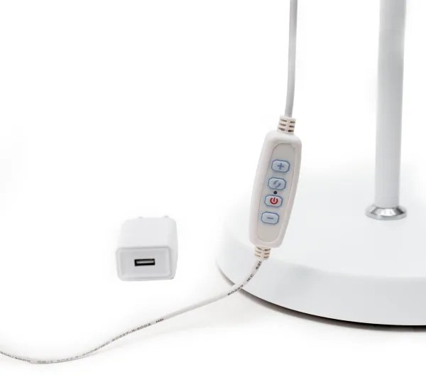 Lampada da terra dimmerabile a LED SIGNUS LED/10W/230V 3000/4500/6500K bianco