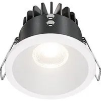 Faretto Da Incasso Moderno Zoom Alluminio Tondo Bianco Led Dimmerabile