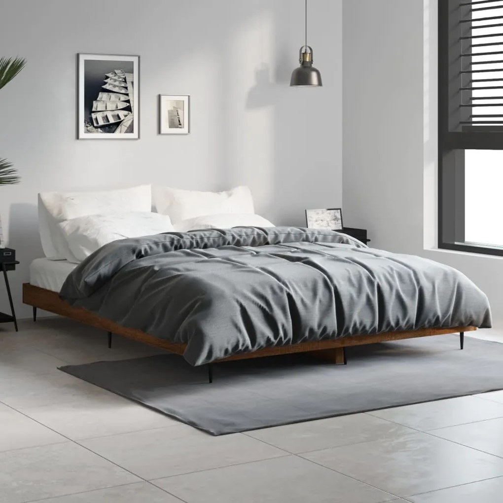Giroletto Rovere Marrone 135x190 Cm İn Legno Multistrato /