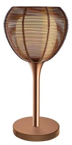 Klausen 108036 - Lampada da tavolo NEST 1xE14/7W/230V rame