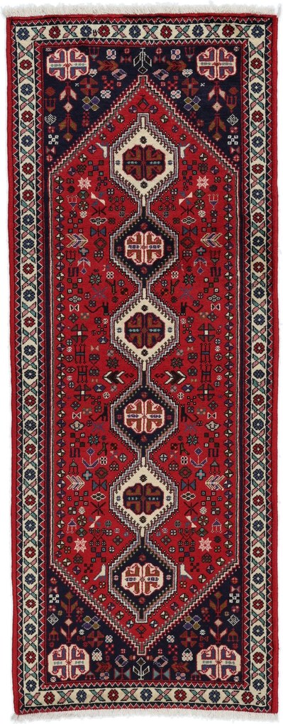 Abadeh Tappeto 190x70 (Iran) Annodato A Mano