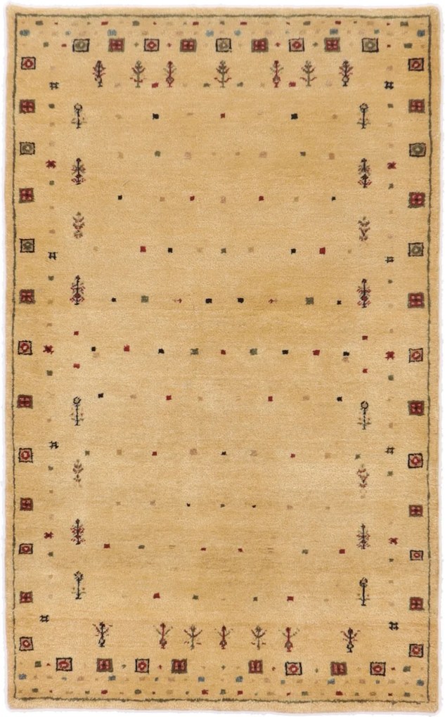 Loribaft Tappeto 80 x 130 (Indian) Annodato A Mano
