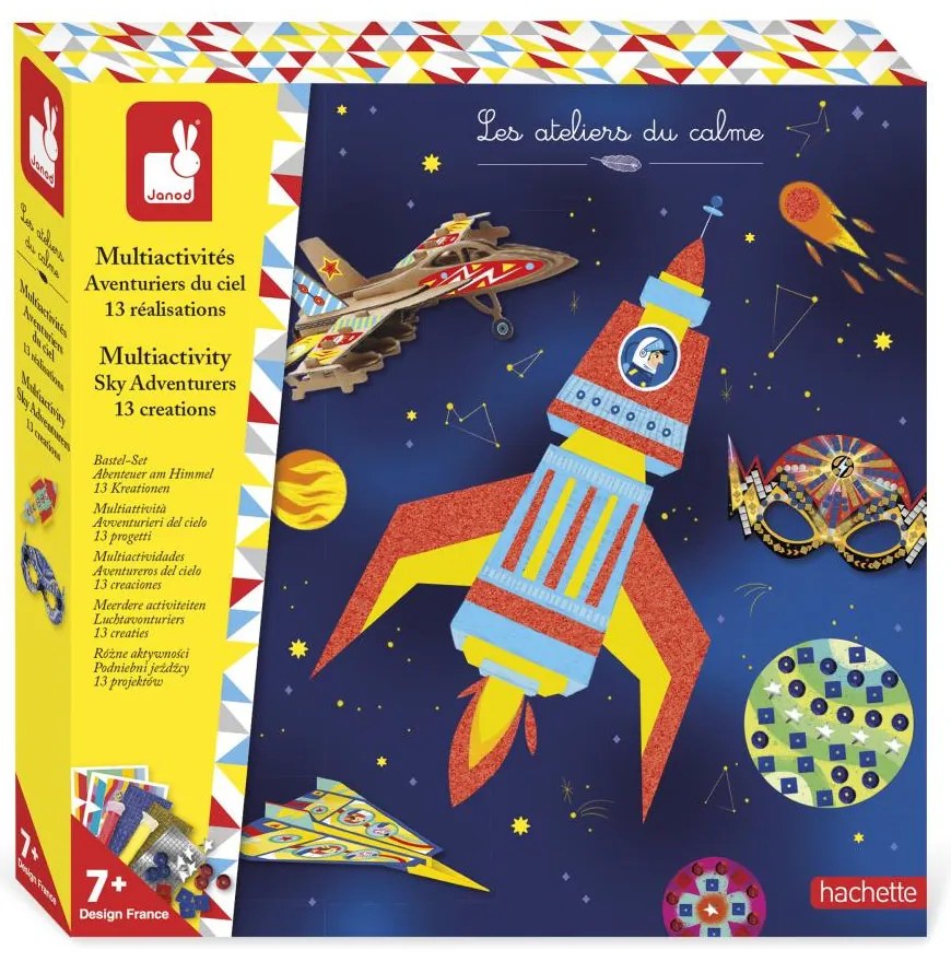 Atelier per bambini XXL - Multiattività avventurieri del cielo - 13 creazioni