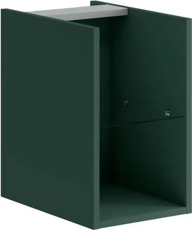 Scocca per base sottolavabo Opera laccato opaco verde foresta L 30 x H 50 x P 45.5 cm