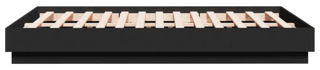 Giroletto nero 120x190 cm in legno multistrato
