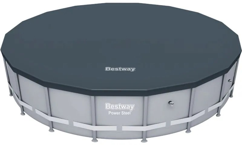 Top copertura piscina con telaio bestway 58039 dia cm 549 Salone