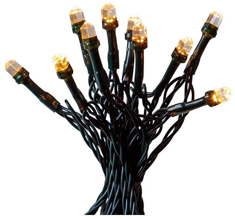 Eglo - Catena LED natalizia da esterno DIAMOND 200xLED/1 funzione 20m IP44 bianco caldo