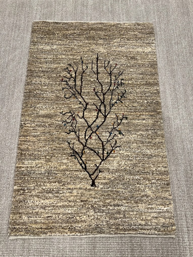 Gabbeh Tappeto 130 x 80 Marrone (Iran) Annodato A Mano