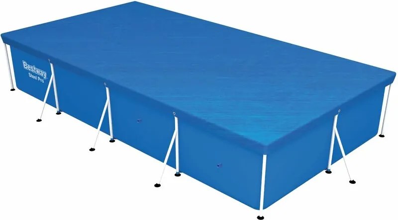 Telo copertura per piscina 400 x 200 con Struttura Rettangolare Bestway 58107