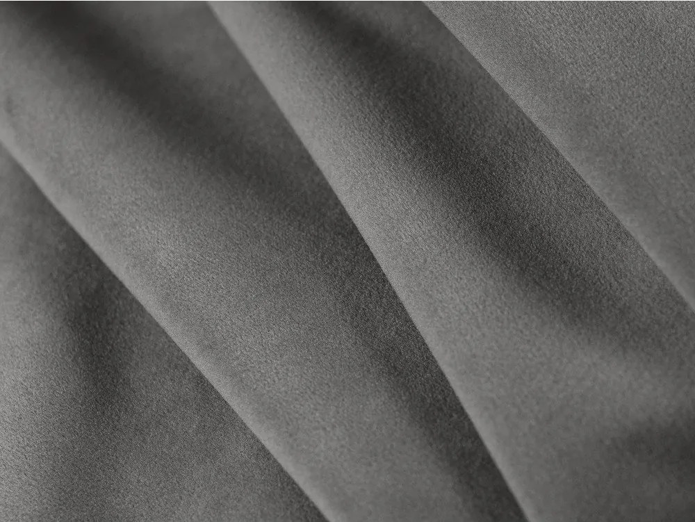 Letto matrimoniale imbottito grigio con contenitore con rete inclusa 200x200 cm Mount – Micadoni