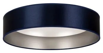 Duolla - Plafoniera LED ROLLER LED/24W/230V diametro 45 cm blu/argento