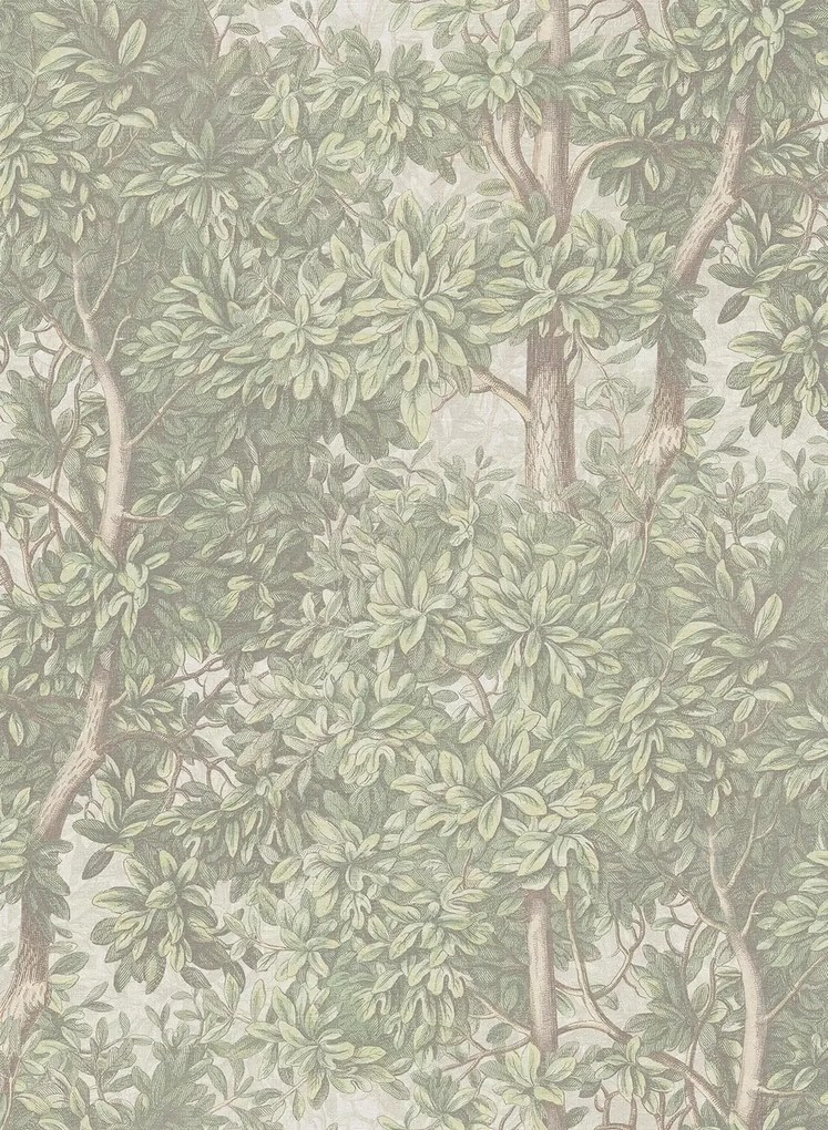 Sandberg Carta da parati Charles - Light Green