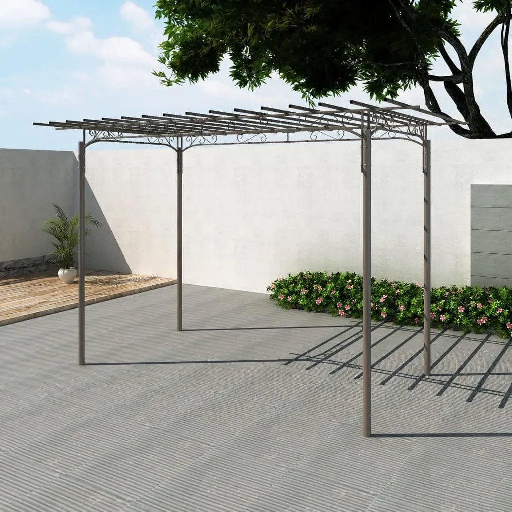 Arco Pergola Da Giardino Per Rose İn Acciaio Decorazione Giardino /
