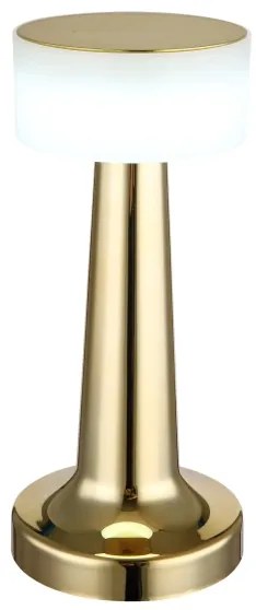 Globo 58447M - Lampada da tavolo LED dimmerabile con funzione Touch ANGELIKA LED/1W/3,7V oro