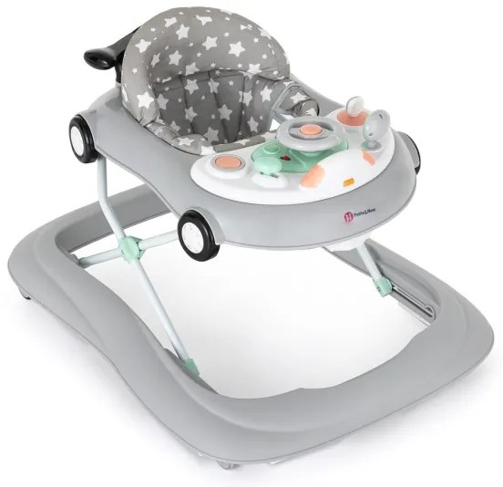 PETITE&MARS - Culla con melodia CABRIO grigia