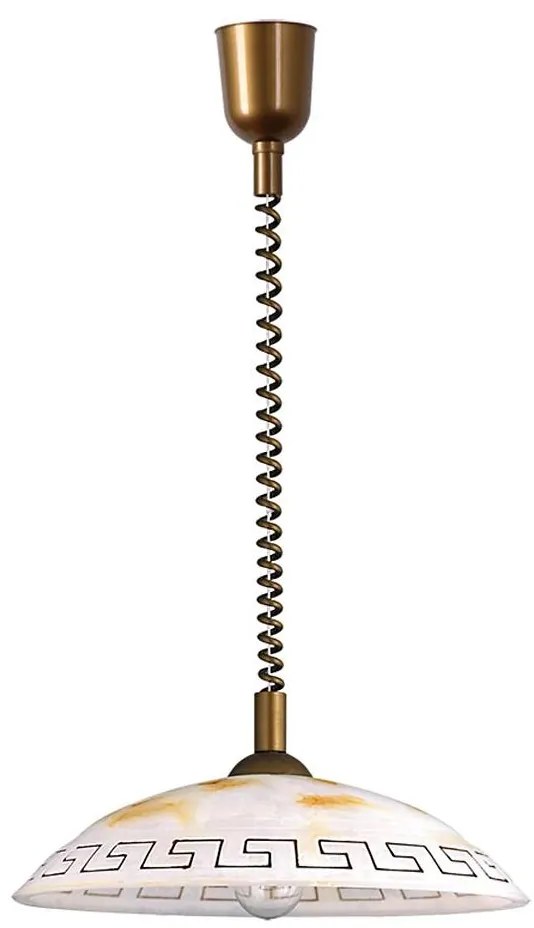 Rabalux 7640 - Lampadario ETRUSCO 1xE27/60W/230V