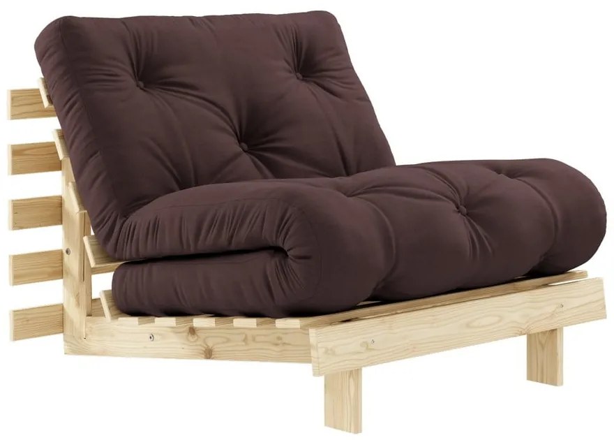 Sedia variabile Crudo/Marrone Roots - Karup Design