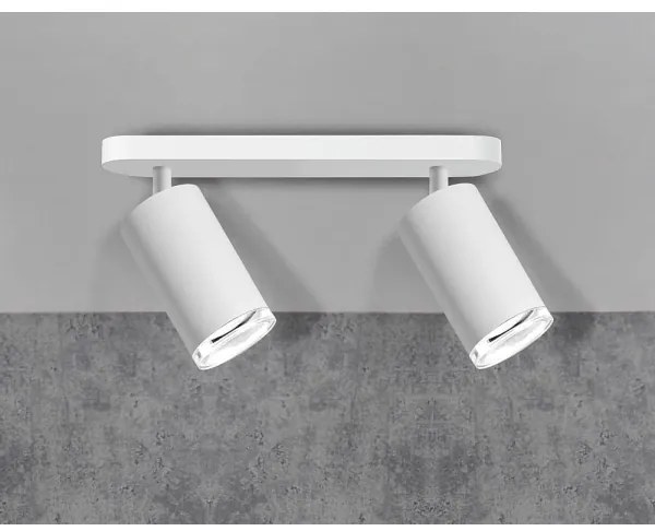Luce Spot da bagno TURYN 2xGU10/10W/230V IP44 bianco