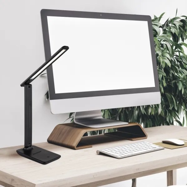 Globo 58439S -LED Lampada da tavolo dimmerabile con funzione Touch BRIGHTON LED/5W/230V nero