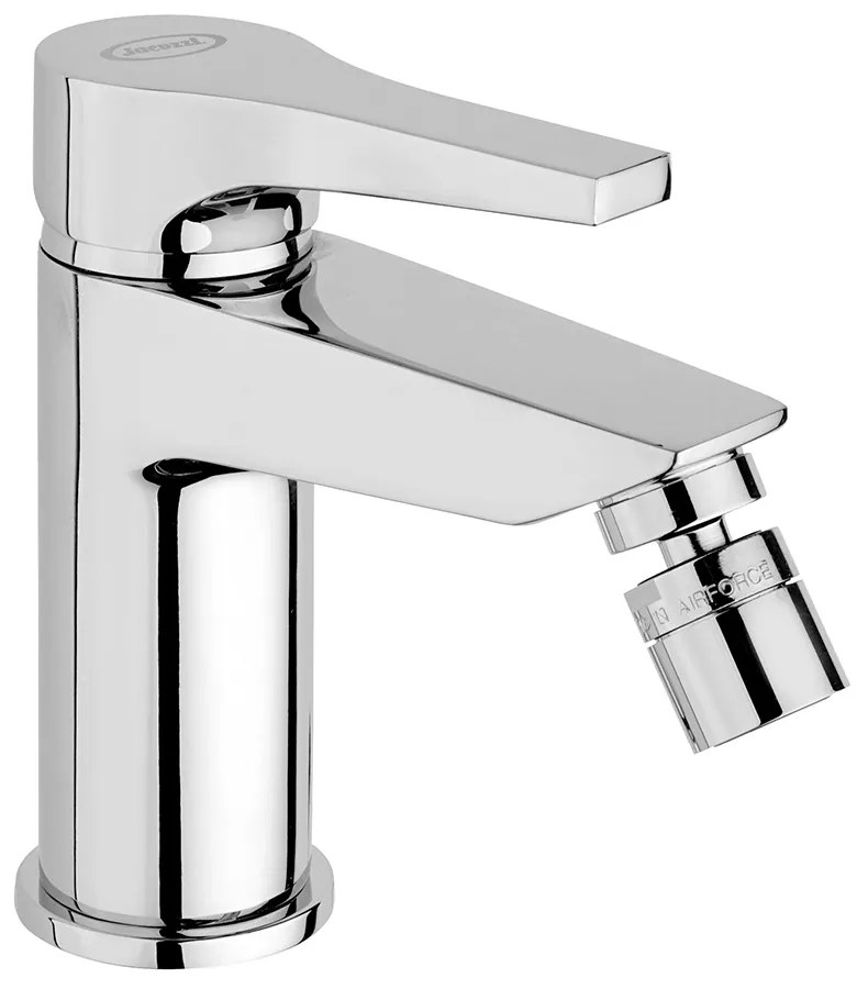 Miscelatore monoforo bidet Jacuzzi rubinetteria Moonlight ottone cromato per piletta click clack 0MG00092JA00