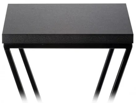 Portafiori LOFT 100x24 cm nero