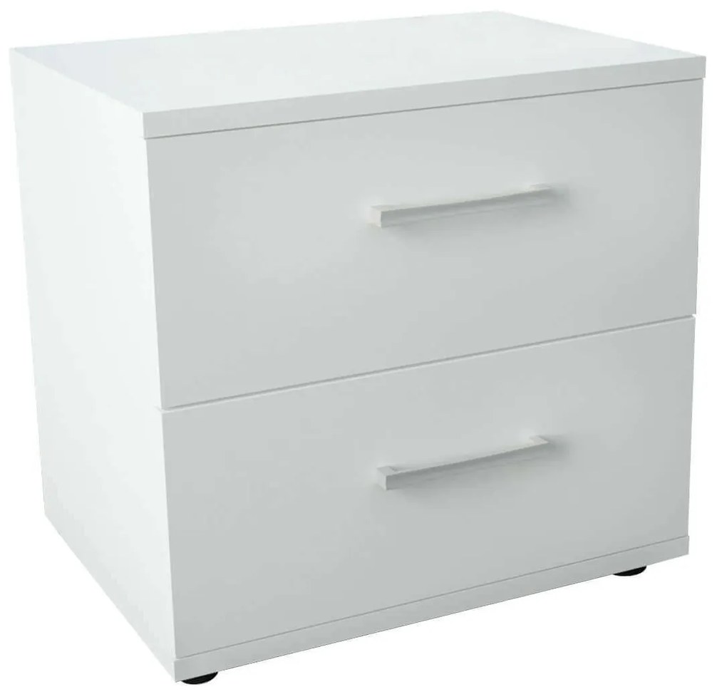 HARALD - comodino 2 cassetti moderno