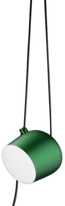 Flos Aim Lampada led 24 cm a sospensione orientabile in alluminio Ivy Anodized