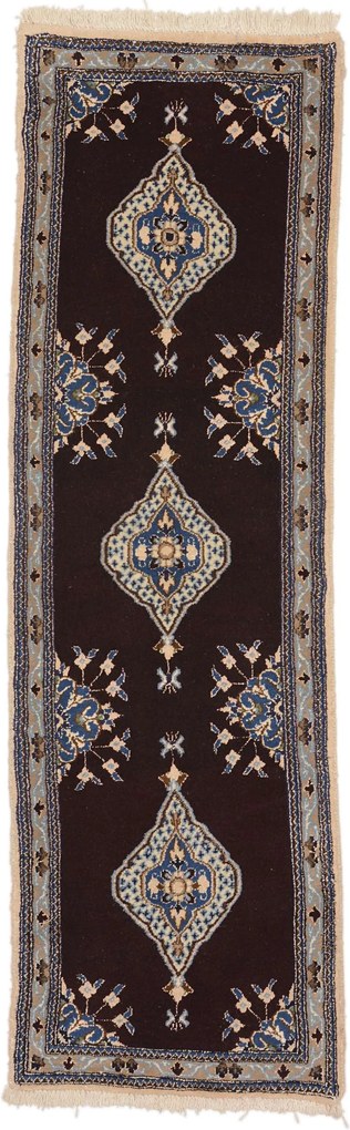Nain Tappeto persiano 60x180 (Iran) Annodato A Mano