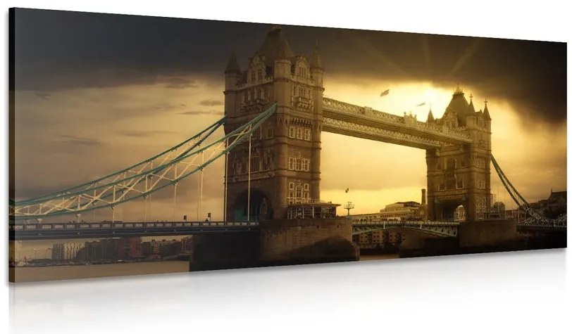 Quadro su tela – Tramonto su Tower Bridge