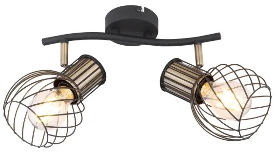 Globo 54013-2 - Luce Spot ARGUSTO 2xE27/40W/230V