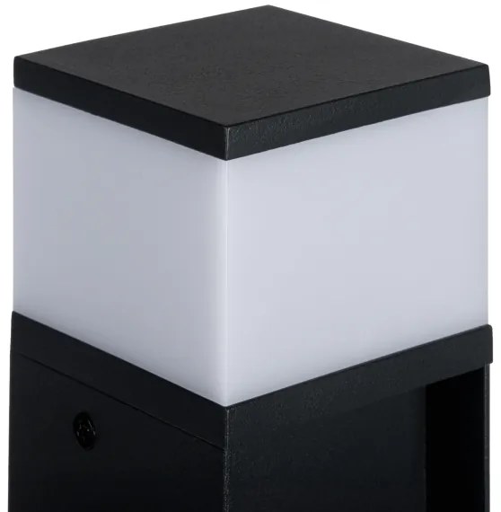Kanlux 38766 - Lampada da esterno DASTEN 1xG9/11W/230V 80 cm IP44 nero
