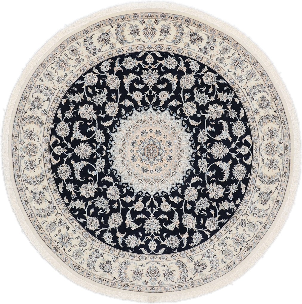 Nain Tappeto persiano 200 x 200 (Iran) Annodato A Mano