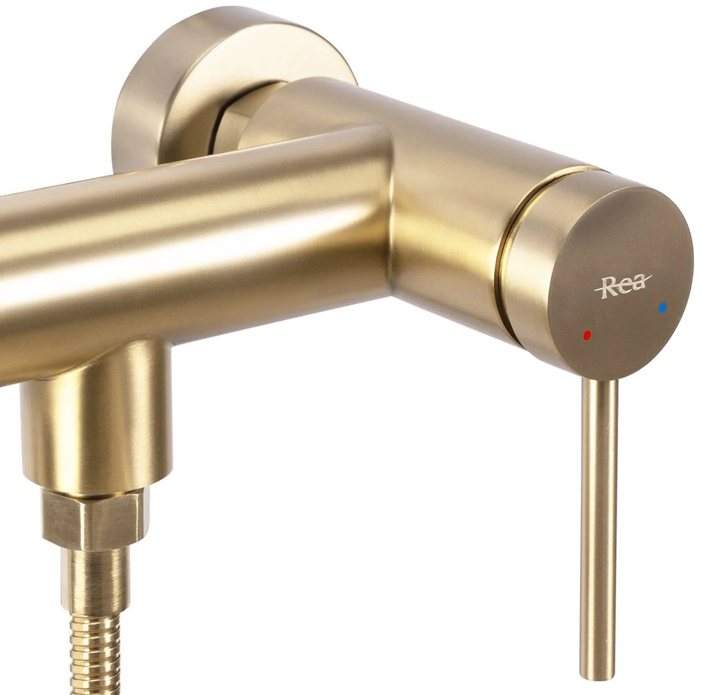 Rubinetto doccia REA Clif Brush Gold